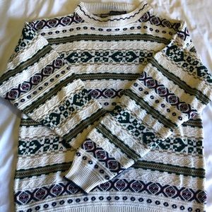 KnightsBridge Cream vintage 90’s sweater size M